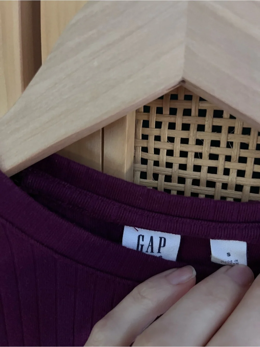 GAP Girls S Long Sleeve Ribbed Top